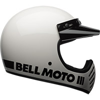 Bell Moto-3 Ece6 Classic Helmet White - 3