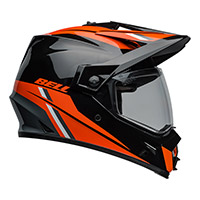 Bell Mx-9 Adv Mips Alpine Helmet Black Orange - 3