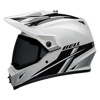 Bell Mx-9 Adv Mips Alpine Helmet White Black
