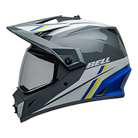 Bell Mx-9 Adv Mips Alpine Helmet Grey Blue