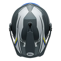 Bell MX-9 Adv Mips アルパイン ヘルメット グレー ブルー - 4