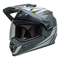Bell Mx-9 Adv Mips Alpine Helmet Grey Blue