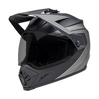 Casco Bell Mx-9 Adv Mips Ece6 Blackout Opaco