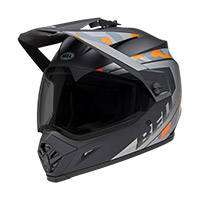 Casco Bell Mx-9 Adv Mips Ece6 Mesa Arancio Opaco
