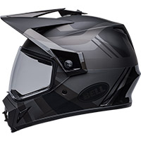 Bell Mx-9 Adv Mips Marauder Blackout Helmet Black - 3