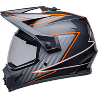 Bell Mx-9 Adv Mips Dalton Helmet Black Orange - 3