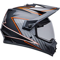 Bell Mx-9 Adv Mips Dalton Helmet Black Orange - 4