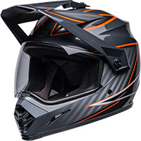 Casco Bell MX-9 ADV Mips Dalton negro naranja