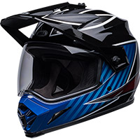 Bell MX-9 ADV Mips Dalton Helm schwarz blau