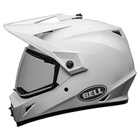 Bell MX-9 Adv Mips Ece6 ソリッド ヘルメット ホワイト - 2