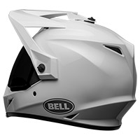 Bell Mx-9 Adv Mips Ece6 Solid Helmet White - 4