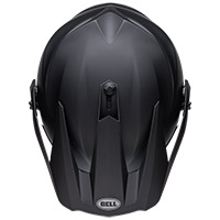Bell MX-9 Adv Mips Ece6 ソリッド ヘルメット ブラック マット - 4