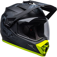 Casco Bell Mx-9 Adv Mips Stealth Camo Nero Giallo - img 2