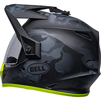 Bell Mx-9 Adv Mips Stealth Helmet Camo Black Yellow - 4