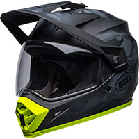 Casque Bell MX-9 ADV Mips Stealth camo noir jaune