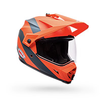 Casco Bell Mx-9 Adv Mips Ece6 Motion naranja