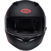 Bell Qualifier Ascent Helm schwarz matt rot - 5