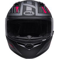 Bell Qualifier Rebel Helm schwarz matt pink - 5