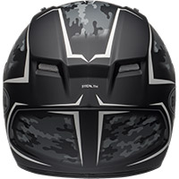 Casco Bell Qualifier Stealth camo negro blanco - 5