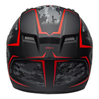 Bell Qualifier Stealth Helm schwarz matt rot - 5