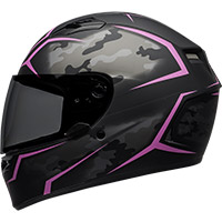 Casque Bell Qualifier Stealth noir mat rose - 3