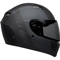 Casco Bell Qualifier Turnpike negro opaco gris - 4