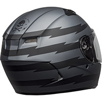 Casco Bell Qualifier Z-Ray gris opaco negro - 4