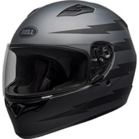 Bell Qualifier Z-Ray Helm grau matt schwarz