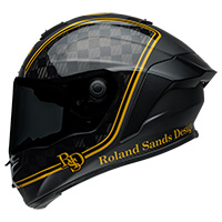 Casco Bell Race Star Flex Dlx Rsd Player Nero Oro - img 2