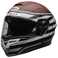 Casco Bell Race Star Flex Dlx Rsd The Zone Rosso