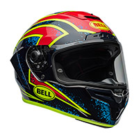 Bell Race Star Flex Dlx Xenon blauer Retina-Glanz - 2