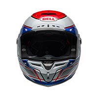 Bell Race Star Flex Dlx Beaubier 24 blanc bleu - 3