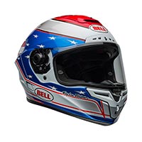 Bell Race Star Flex Dlx Beaubier 24 Blanc Bleu