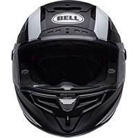 Bell Race Star Flex Dlx Tantrum 2 Helmet Black White - 4