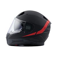ブラウアー NF01 ナカ グラフィカ A ヘルメット ブラック マット レッド - 2
