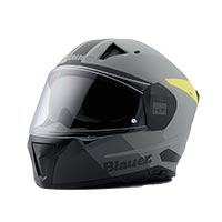 Blauer Nf01 Naca Grafica B Helmet Black Gloss