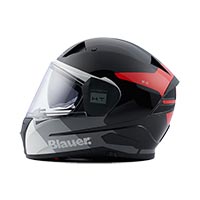 Blauer Nf01 Naca Grafica B Helmet Black Gloss - 2