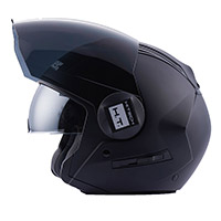 Casco Blauer Real Monochrome negro opaco - 2