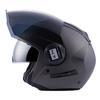 Casco Blauer Real Monochrome titanio opaco - 2