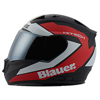 Casco Blauer Sniper Graphic B Nero Opaco Rosso