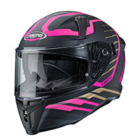 Caberg Avalon Forge Helmet Black Pink Lady