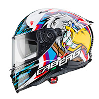 Casco Caberg Avalon Hawk Bianco Nero Blu - img 2