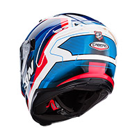 Casco Caberg Avalon X Optic azul rojo - 3