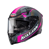 Caberg Avalon X Optic Helmet Fuchsia Lady