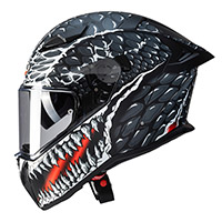 Caberg Drift Evo 2 Crok Helmet Black Matt - 2