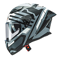 Casco Caberg Drift Evo 2 Horizon negro blanco opaco - 2