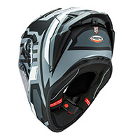 Caberg Drift Evo 2 Horizo​​n ヘルメット ブラック ホワイト マット - 3