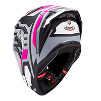 Casco Caberg Drift Evo 2 Horizon negro fucsia opaco - 3