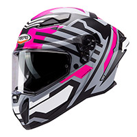 Casco Caberg Drift Evo 2 Horizon negro fucsia opaco