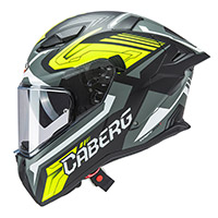 Caberg Drift Evo 2 Jarama Helmet Black Grey Yellow